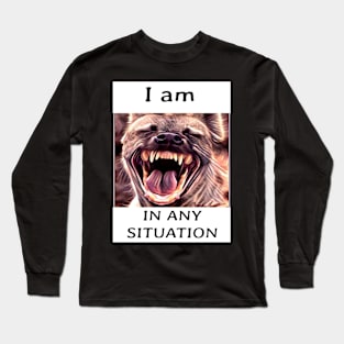 Laughing hyena Long Sleeve T-Shirt